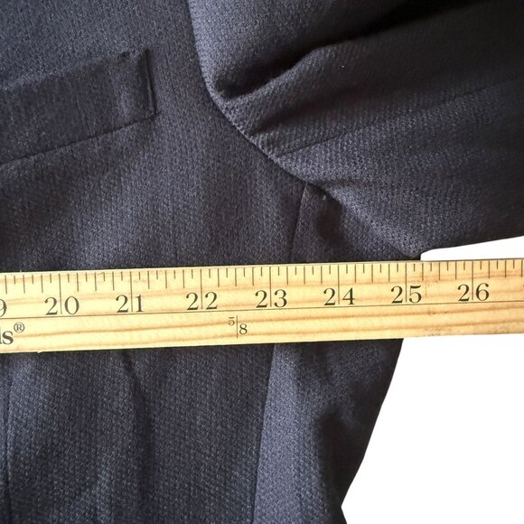 Vintage Tommy Hilfiger Mens Navy Blazer 46L Made In USA Classic Tailored Jacket - Picture 10 of 14